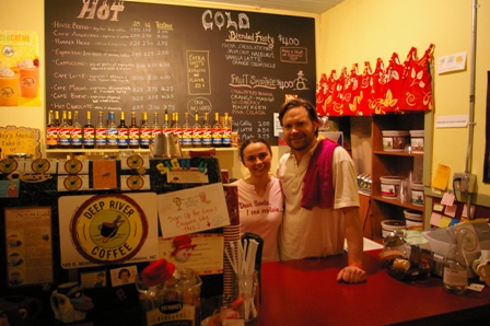 Randall & Tiffany ~ Deep River Coffee Company (Robbins, NC)
