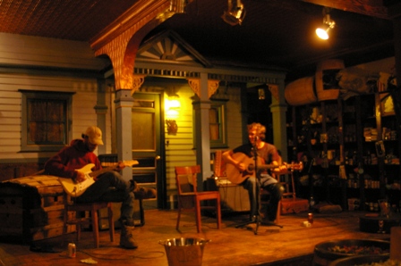 Playing with Tim at the Big Horn Mountain Stage Co. (Ten Sleep, WY)